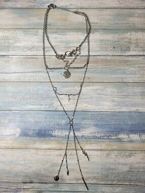 American Eagle Outfitters Silver-Tone Multi-Layer Necklace